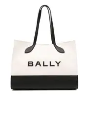Bally Bar Logoprint Tote Bag