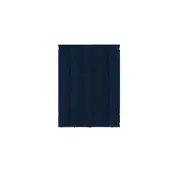 Navy Soft Striped Non-Slip Bath Mat - 2pcs