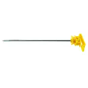 100x Screw in Offset Electric Fence Wood Timber Post Insulators Tape Cord Wire