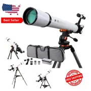 70mm Refractor Telescope with 700mm Focal Length - Ideal for Astronomy Beginners