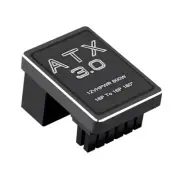 Graphics Card GPU Power Supply Adapter 180 Degree U Turn Connector 12+4P1341