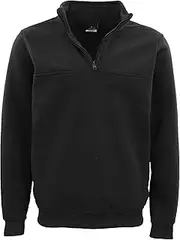 [Zmart Australia] New Men's Unisex Adult Half-Zip Fleece Jumper Pullover Stand Collar Jacket Shirt