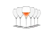 Oneida KAREN MACNEIL FLAVOR FIRST Set of 6 Crisp & Fresh Wine Glasses NEW