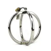 BDStyle BDSM Fetish Ellipse Stainless Steel Cross Cuffs