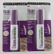 2 x Maybelline The Falsies Lash Mask 190 Overnight Conditioning 10ml NEW