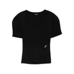 [Jacquemus] Jacquemus The Espiral Scoop-neck T-shirt S BLACK