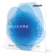 Helicore Violin String Set, 4/4 Scale, Heavy Tension