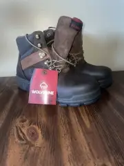 Wolverine Men’s Cabor 6 Inch Boots Size 8 NWB