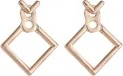 Earring Hoop,Nose Lip Rings,Stud Earrings,Ladies Earring, Jeweled Stud Earrings Women's Stud Earrings Gifts for Friends and Girlfriends Jewellery Gift (Color : Gold, Size : One Size)