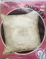 Vintage Paragon Crewel Giant Pillow Kit “”Elegante”