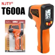 Digital Non-contact Laser IR Infrared Thermometer Meter Temperature Gun T600AtJn
