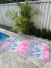sand free beach towels 180x 80cm With Mesh Bag Double Sided Towels