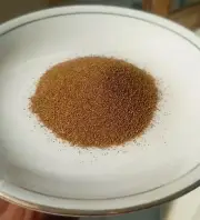 Natural Tiger's Eye Fine Crushed,Yellow Tigers Eye Inlay Powder, 300/400 Cts