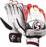 SG Excelite Cricket Batting Gloves | Multicolor | Size: Mens | for Right-Hand Batsman