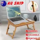 Foldable Laptop Table Tray Stand Desk Study Portable Computer Work Adjustable