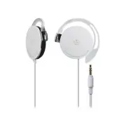 Audio-Technica ATH-EQ300M WH Headphones, Wired, Over-the-Ear, Ear Fit, White