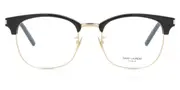 Saint Laurent SL 104/F Asian Fit 002 Men's Glasses Gold Size 54 - Private Health Rebate - Blue Light Block Available