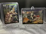 2022 Topps Star Wars Galaxy Luke Skywalker Lot. #33 And 21. In Action/Tatooine