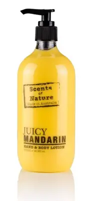 Scents of Nature by Tilley Body Lotion - Juicy Mandarin