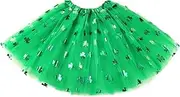 [Lainlight] Tutus for Women, Adult Tutu Skirts for Women 4 Layered Classic Elastic Tulle Tutu Skirts Party Festival Running