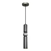 Rolo Mini Pendant Light Charcoal / Chrome - ROLO1PCCH