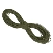 100 Yards Elastic Cord Heavy Stretch String Rope 2.5mm Army Green