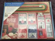 1991 Vintage Sealed Card Cribbage Hoyle Game Assortment Set Model #6700