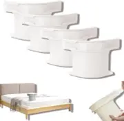 4Pcs Bed Sheet Holders Straps, Heavy Duty Bedsheet Corner Twin XL, White