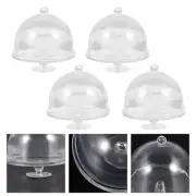 12 Pcs Simulation Mini Cake Holder Tins Display Pans Toy House Stand