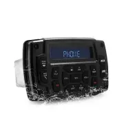 AM/FM Radio Receiver Boat Stereo Radio System Digital Media MP3 Player USB Input