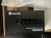 KVM Switch, USB HDMI Switcher 4Kx2K@30Hz for 4 Computers Sharing 1 HD Monitor...