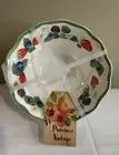 4 Primrose Vintage Strawberry Blueberry Melamine 5" Tidbit Bowls Spring Summer