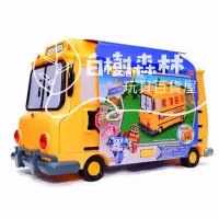 在飛比找蝦皮購物優惠-POLI 波力 校車哥哥合金車收納盒 (不含車） 白樹森林