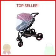 Enovoe Durable Baby Stroller Mosquito Net for crib - Perfect Bug Net for Strolle