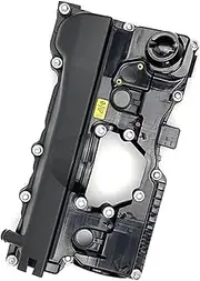LUMIXE Engine System, for Car Door Cover, Automobile Valve Cover Assembly Engine Cover Cylinder Cap, for BMW, N46 11127568582 Auto Cylinder Head Top Cover