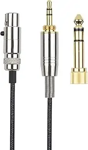 1.2M Cable Audio Cord Upgrade HiFi Compatible for AKG Q701 / K240 / K240S / K240MK II / K702 / K271s / K141 / K171 / K181 / K271 MKII/Pioneer HDJ-200 Headphones
