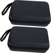 2Pcs Zipper Storage Pouch for Electronics Multi Functional Cable Organizer Bag for Earphone Charger Portable and Durable Travel Case