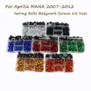 Complete Fairing Bolts Bodywork Screws Kit Nuts For Aprilia MANA 2007-2012 A12
