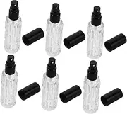 15ml Mini Perfume Travel Bottles Empty Cologne Sprayers Set of 6 Glass Atomizer Bottles for Refills