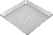 HOLIDYOYO Gadget Pans for Baking 9 Inch Square Pizza Baking Tray Perforated Strong and Easy to Cle