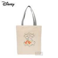 在飛比找蝦皮商城優惠-Disney 迪士尼 肩背包 小美人魚 帆布肩背包 聯名款 