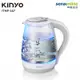 KINYO 1.8L大容量玻璃快煮壺 ITHP-167(電熱水壺 煮水器 熱水器 304不鏽鋼)