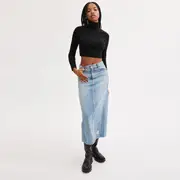 Signature Knit Cropped Turtleneck