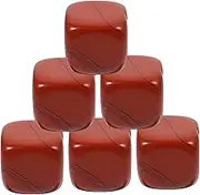 6Pcs Reusable Whiskey Stones Ice Cubes Elegant Crystal Drink Chillers for Whiskey Wine Cocktails Present for Men Women Cube