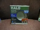 Halo Integrated LED 4-in 60-Watt Dimmable Recessed Downlight RA406927WHR