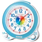 Seiko clock alarm clock educational analog blue KR887L SEIKO