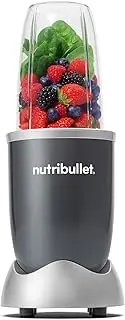 NutriBullet 600W Series Blender, Light Grey, Blender, Smoothie Maker with Powerful 600w Motor, Extractor Blade and 700ml cup. (NBR-0507LG)