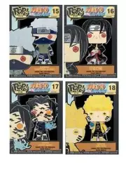 Funko Naruto Pop Pin 4 pieces Collection Set New in Box Licensed Product