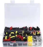 MUNEFE Water Proof Connector Plug, Automotive Electrical Wire Connector Plug Kit, Electrical Automotive Connection Set for Motorcycles (352Pcs)