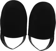 OSOLADY Mountain Bike Shoe Covers Heel Straps Crutches Accessories Toe Covers Cycling Lace Headband Bike Shoes Cover Pipe Elbow Junction Ski Boot Carrier Strap Black